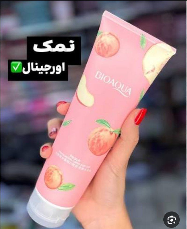 نمک بدن هلو بیوآکوا اورجینال
